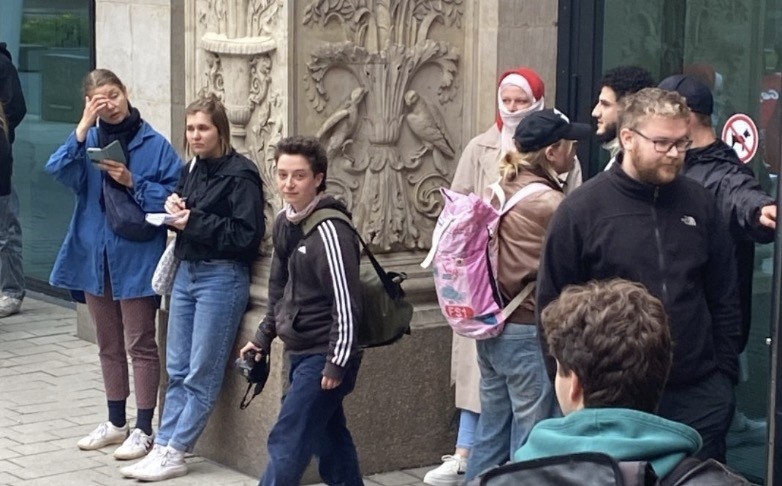 Γερμανία: Κατάληψη φοιτητών με συνθήματα εναντίον του Ισραήλ στο Πανεπιστήμιο της Λειψίας